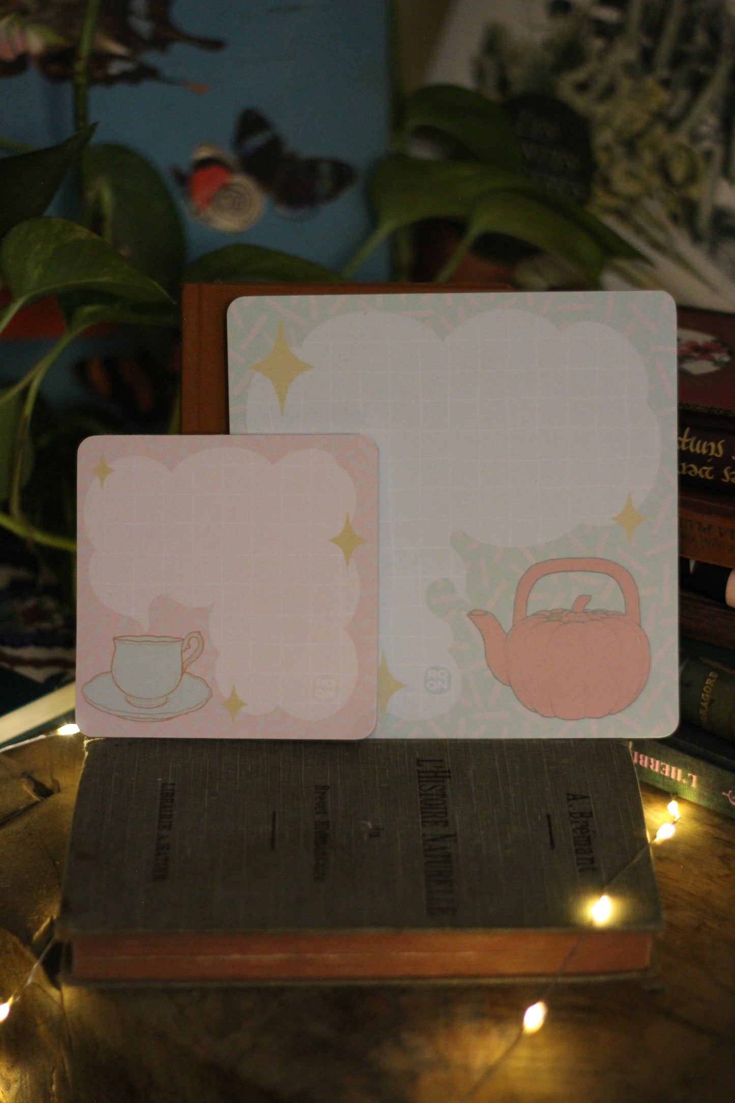 ♡ Grand bloc-note théière ♡