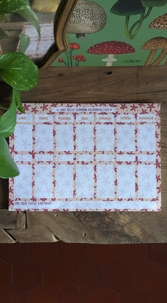 ❁ Le semainier ❁