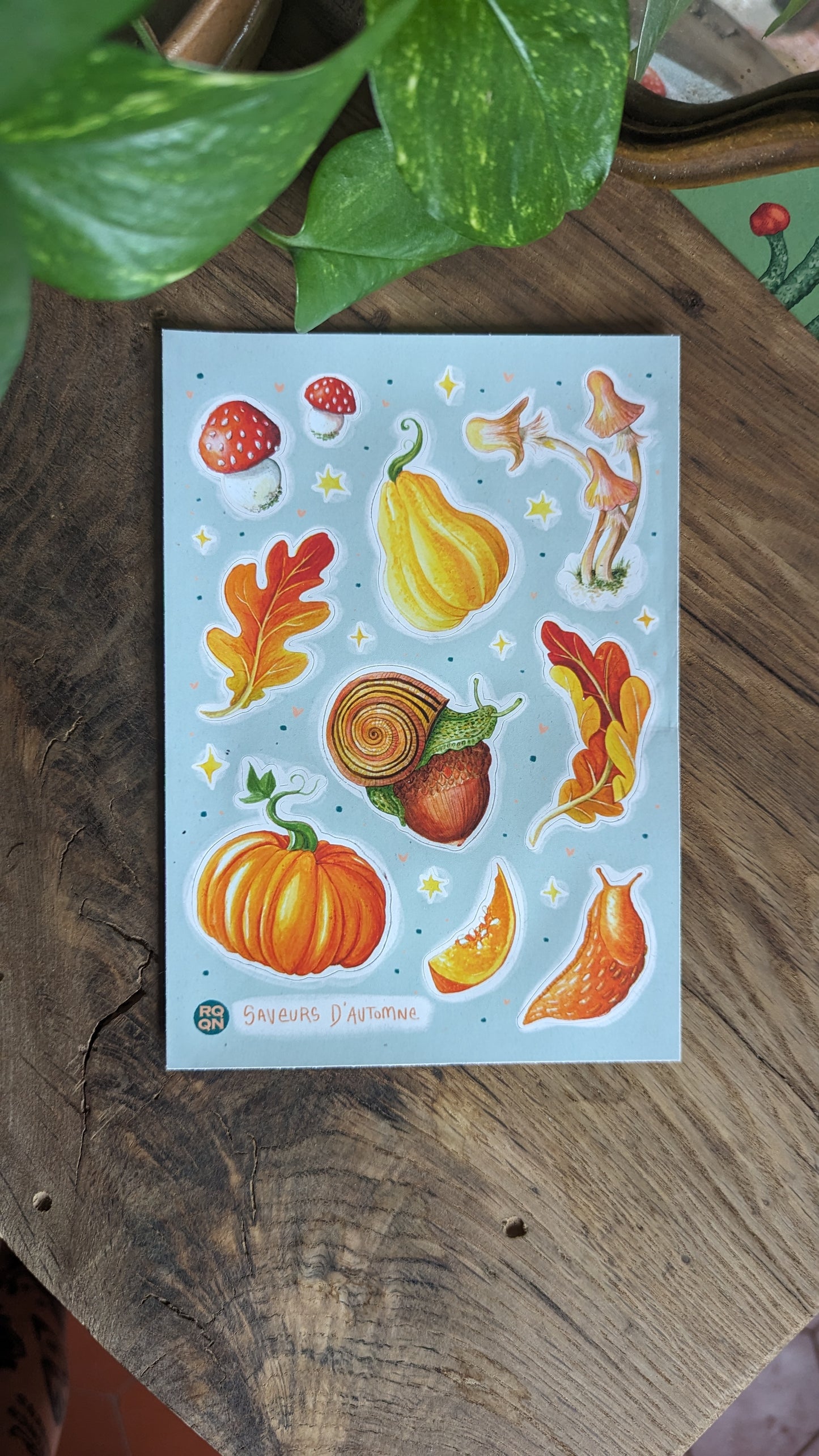 ❃ Planche de stickers d'automne °2 ❃
