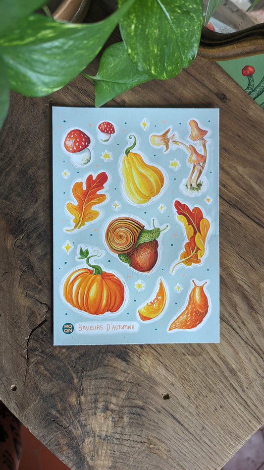 ❃ Planche de stickers d'automne °2 ❃