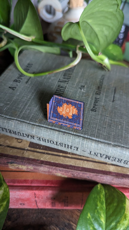 ✦ Pin's livre bleu ✦