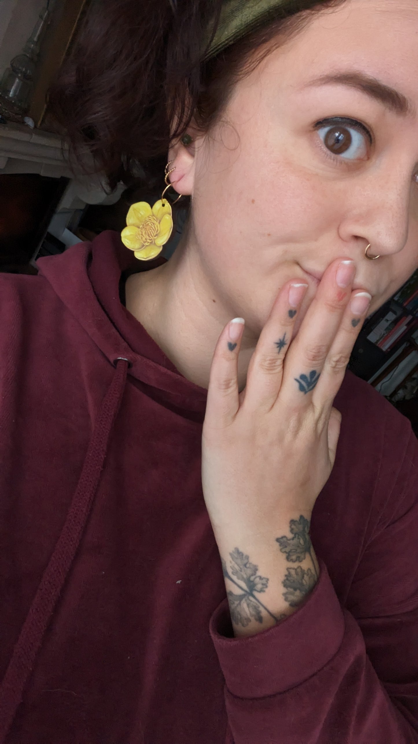 ✵ Boucles Bouton d'or ✵