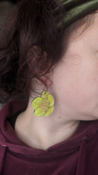 ✵ Boucles Bouton d'or ✵