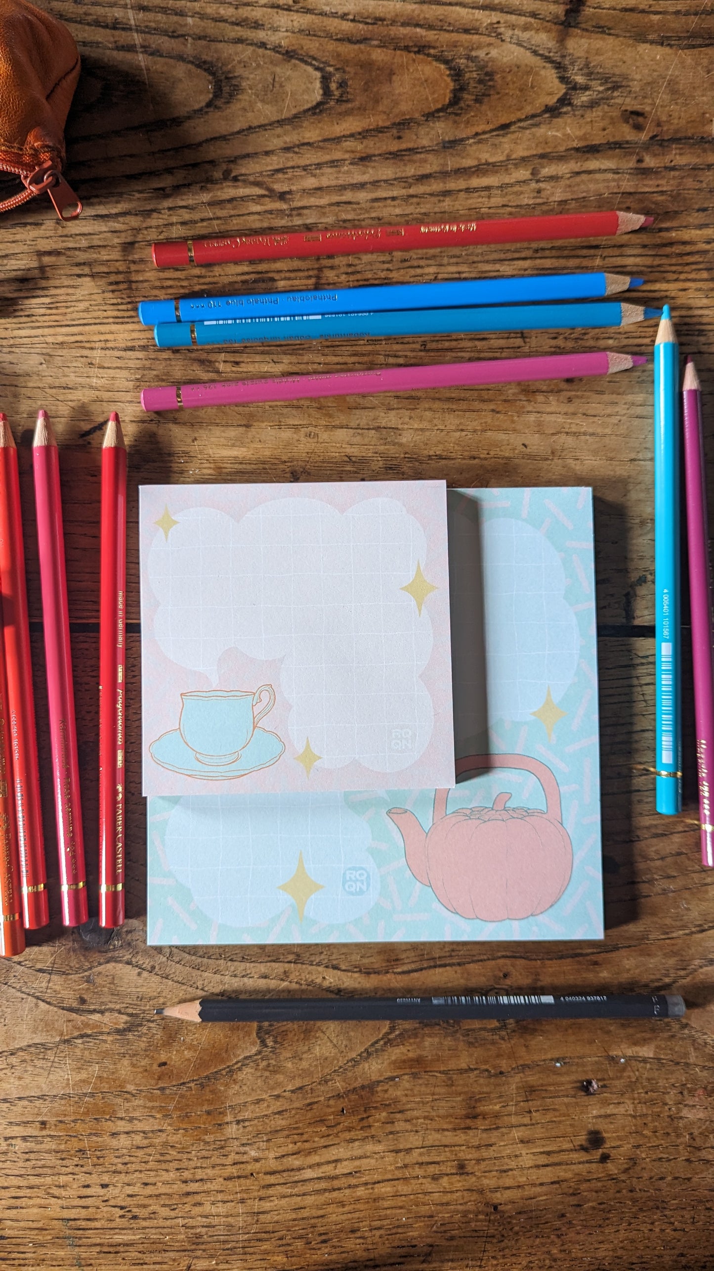 ♡ Grand bloc-note théière ♡