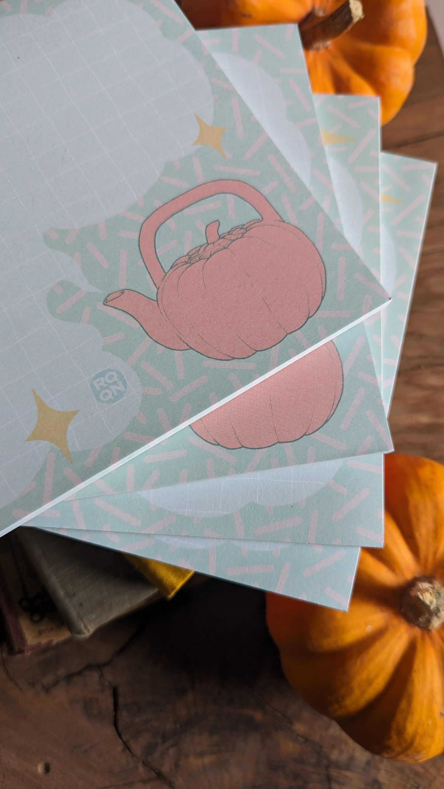 ♡ Grand bloc-note théière ♡