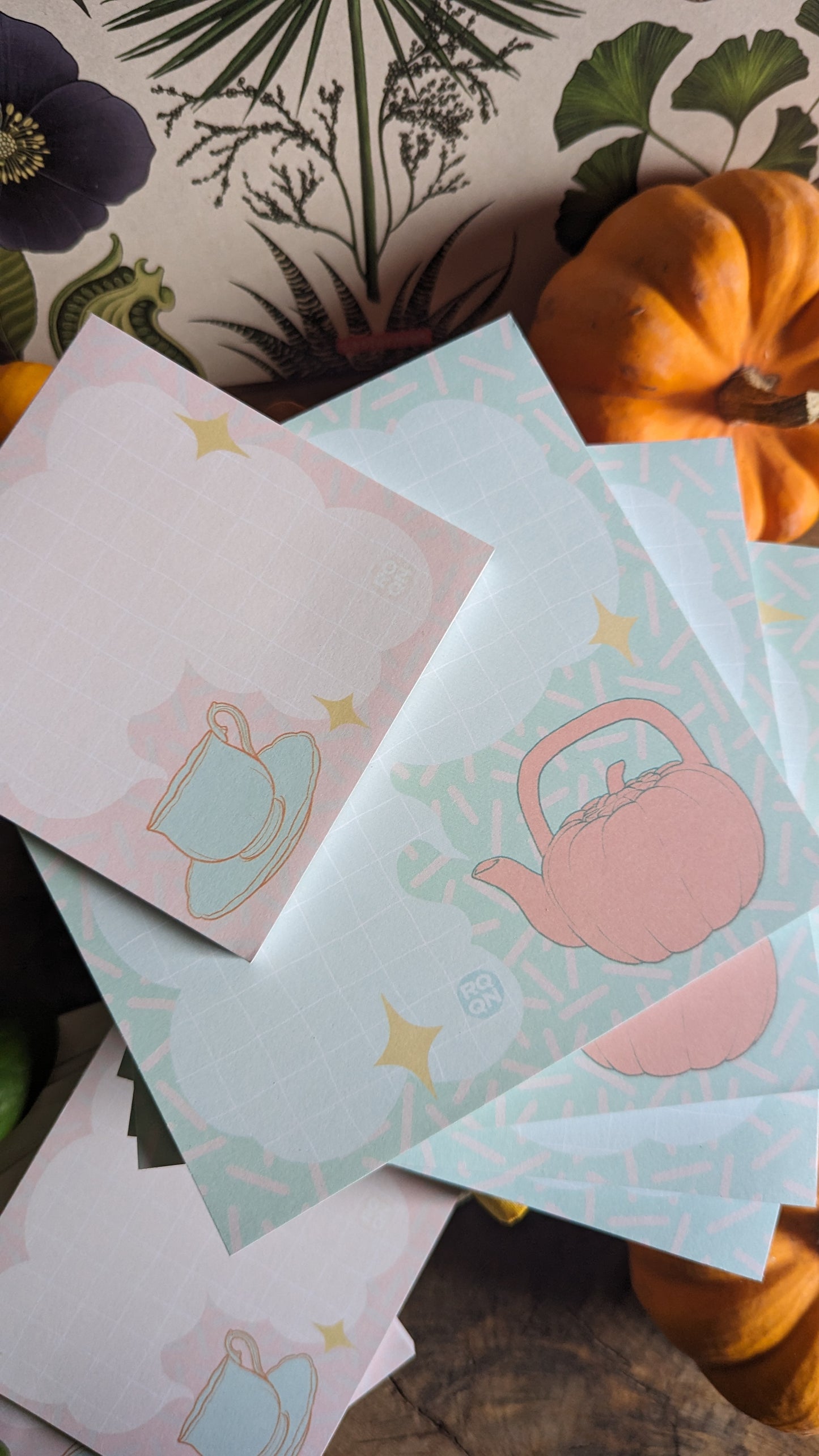 ♡ Grand bloc-note théière ♡